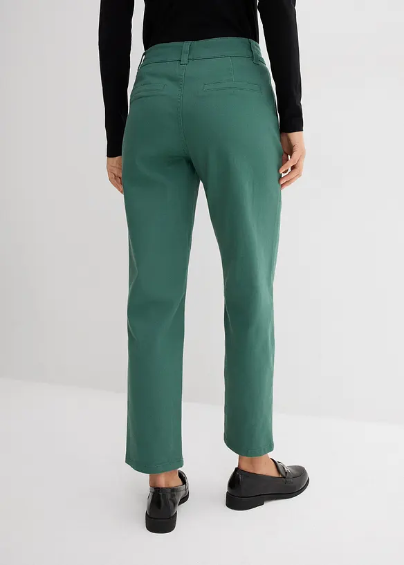 Barrel bukse i twill, bonprix