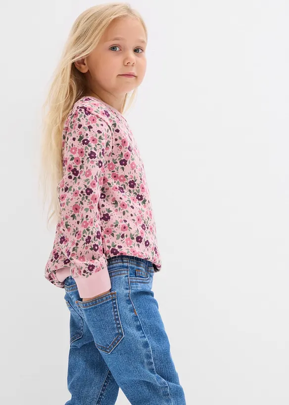 Jeggings Mid Waist med komfortlinning, bonprix