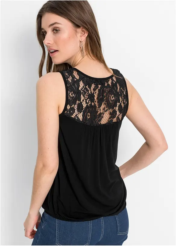 Singlet i viskosemiks, bonprix