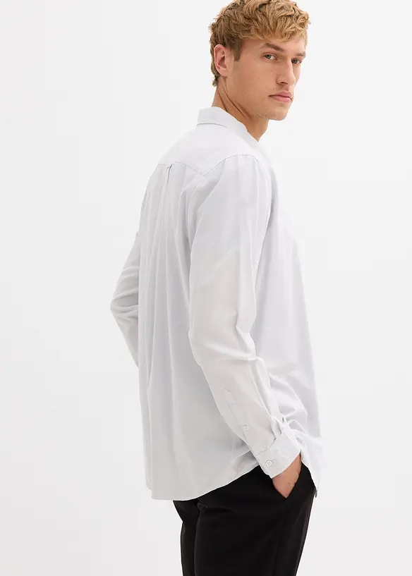 Langermet Oxford-skjorte i 100% bomull, Regular Fit, bonprix