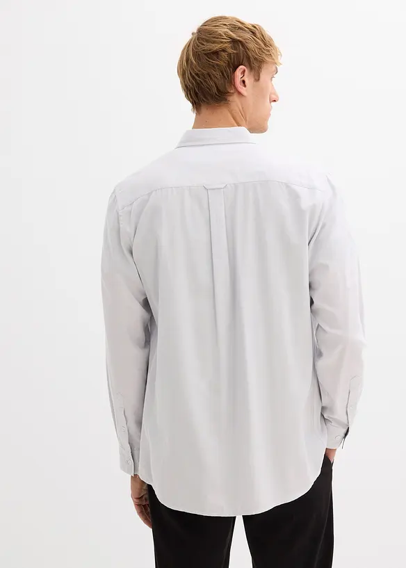 Langermet Oxford-skjorte i 100% bomull, Regular Fit, bonprix