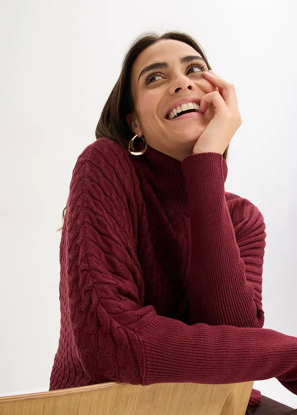 Oversized poncho-genser, bonprix