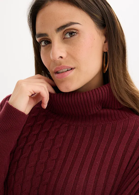Oversized poncho-genser, bonprix