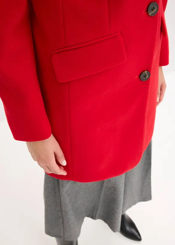 Kåpe i blazer-look, bonprix