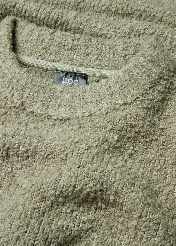 Oversized genser i bouclé, bonprix