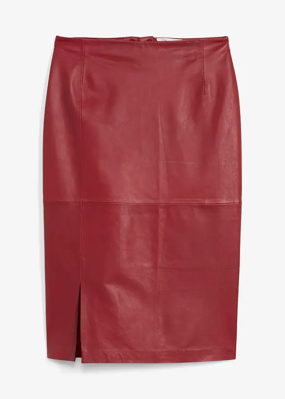Skinnskjørt med splitt, bonprix