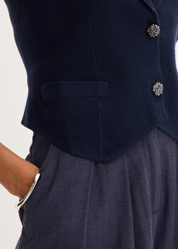 Strikket vest, bonprix