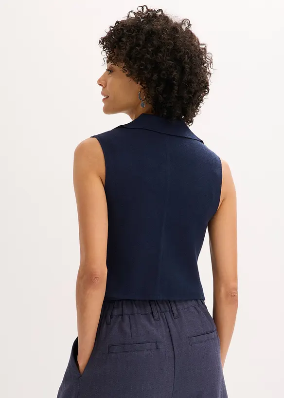 Strikket vest, bonprix
