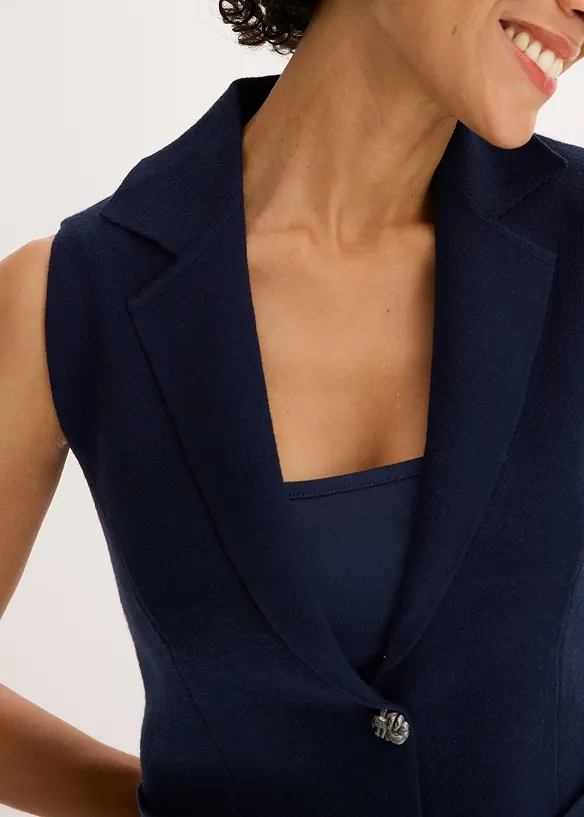Strikket vest, bonprix