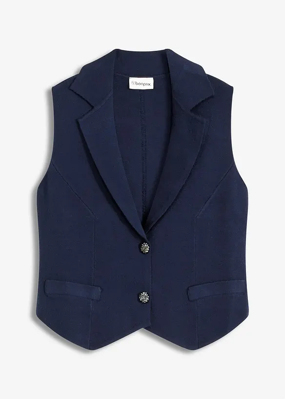 Strikket vest, bonprix