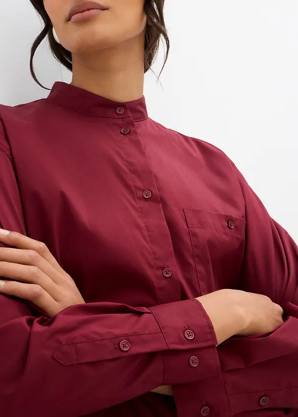 Oversized skjorte, bonprix