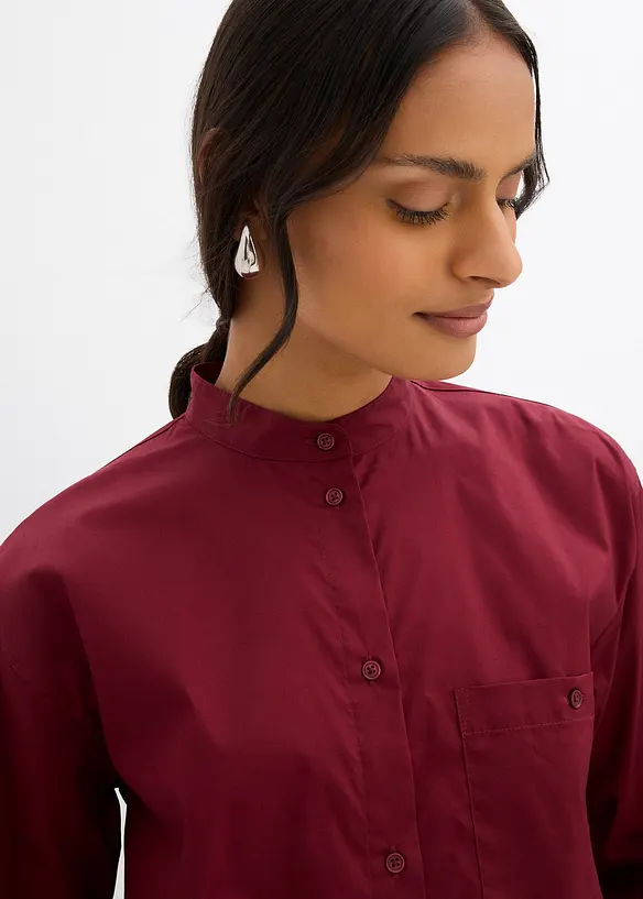 Oversized skjorte, bonprix