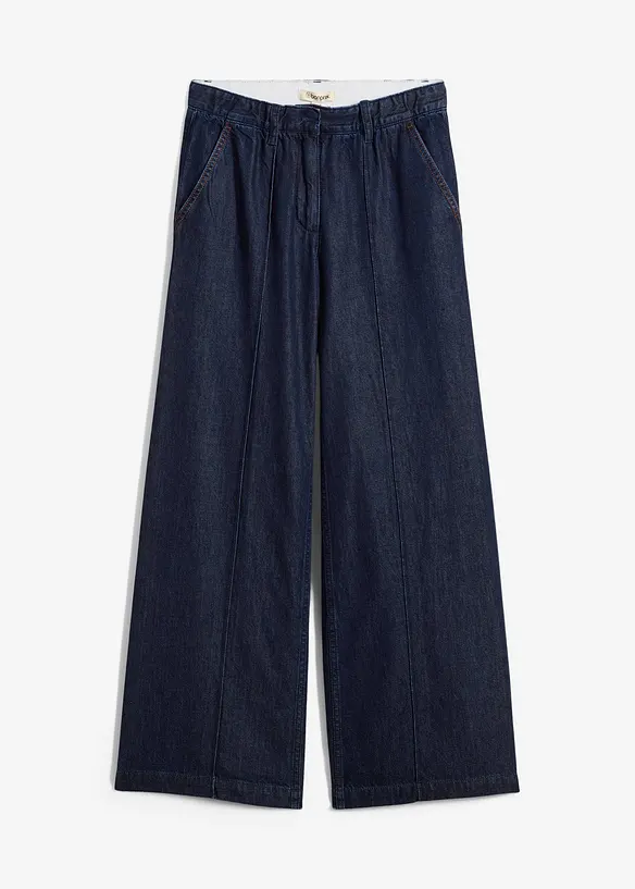 Wide Leg-jeans, High Waist, Super Soft, bonprix