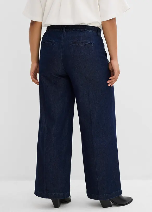 Wide Leg-jeans, High Waist, Super Soft, bonprix