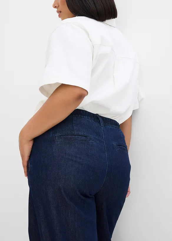 Wide Leg-jeans, High Waist, Super Soft, bonprix