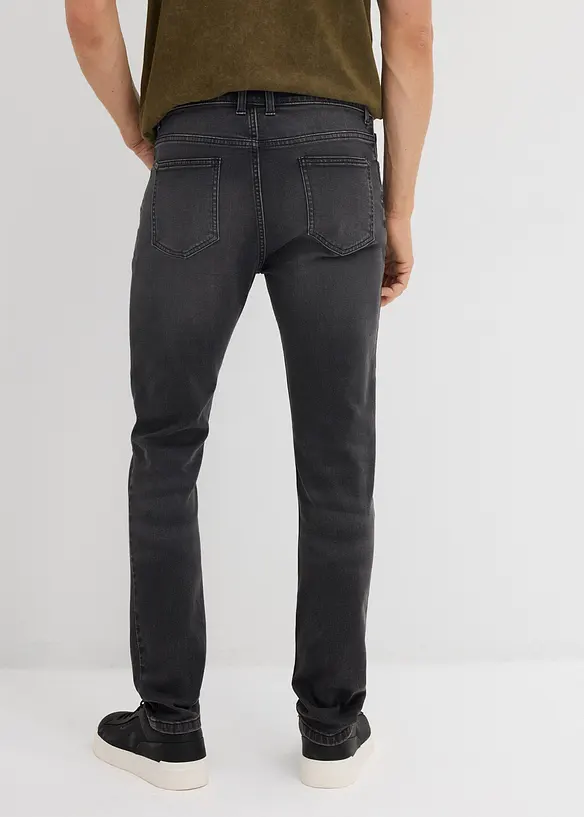Slim Fit-jeans i denim med stretch, Straight, bonprix