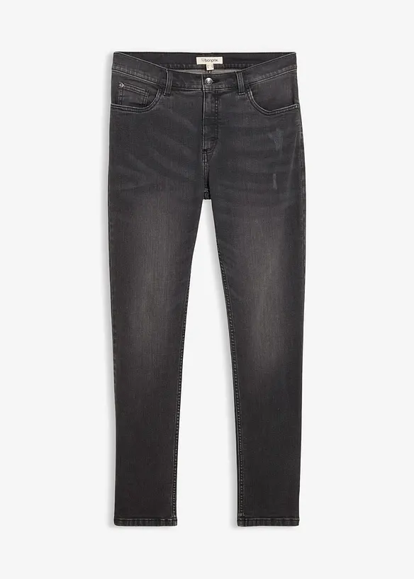 Slim Fit-jeans i denim med stretch, Straight, bonprix