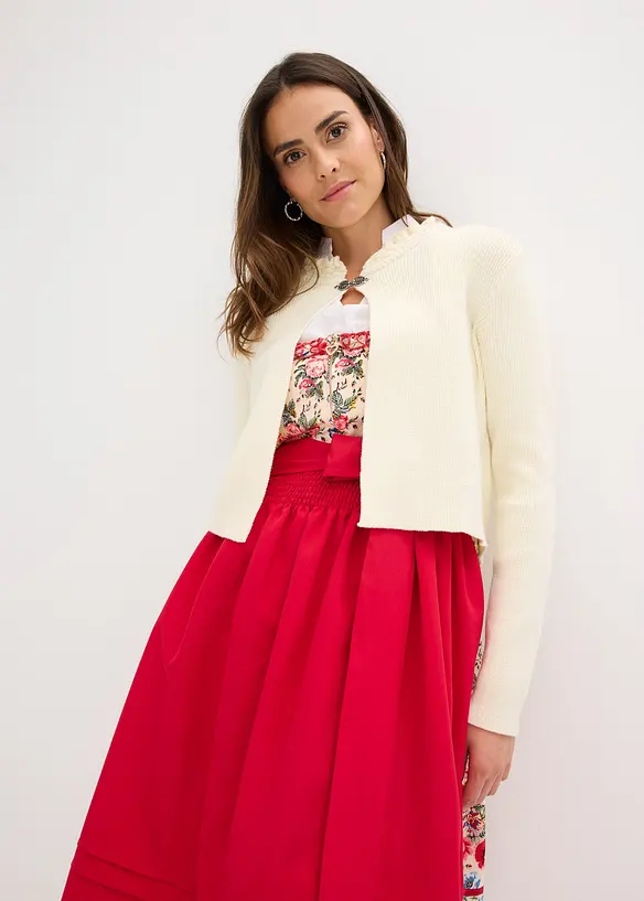 Tyrolerkjole med brodert forkle (2-delt sett), bonprix