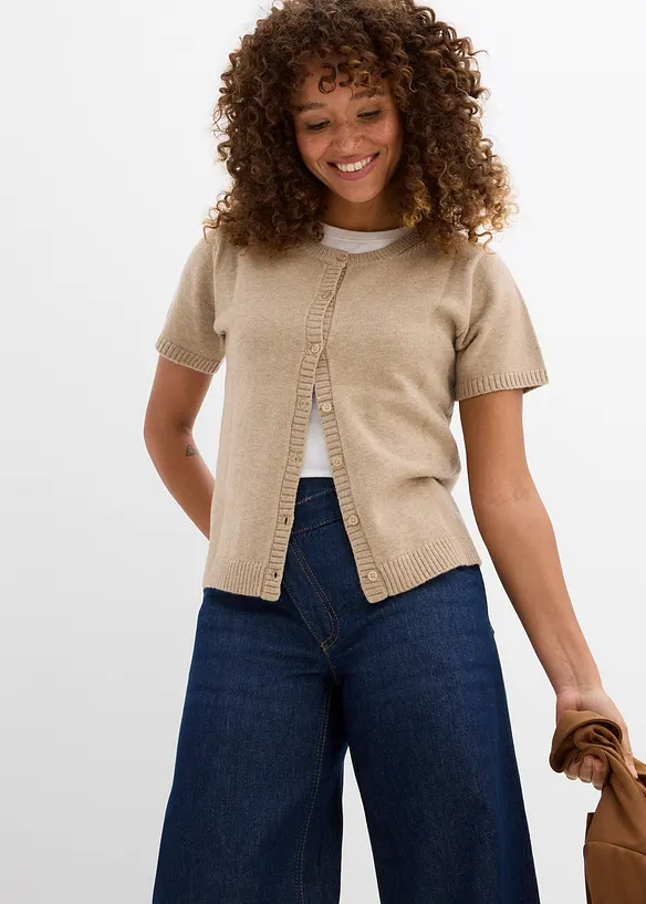 Cardigan, kortermet, bonprix