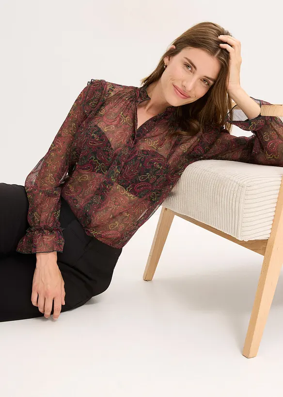 Chiffonbluse, bonprix