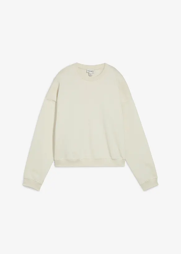 Oversized sweatshirt i 100% økologisk bomull, bonprix