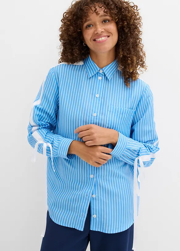Oversized skjorte i 100% økologisk bomull, bonprix