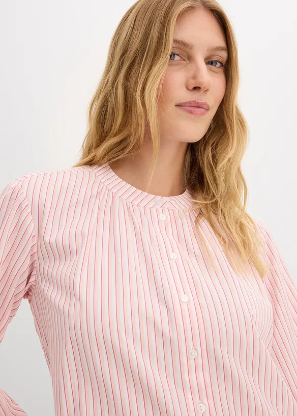 Bluse i 100% bomull, bonprix