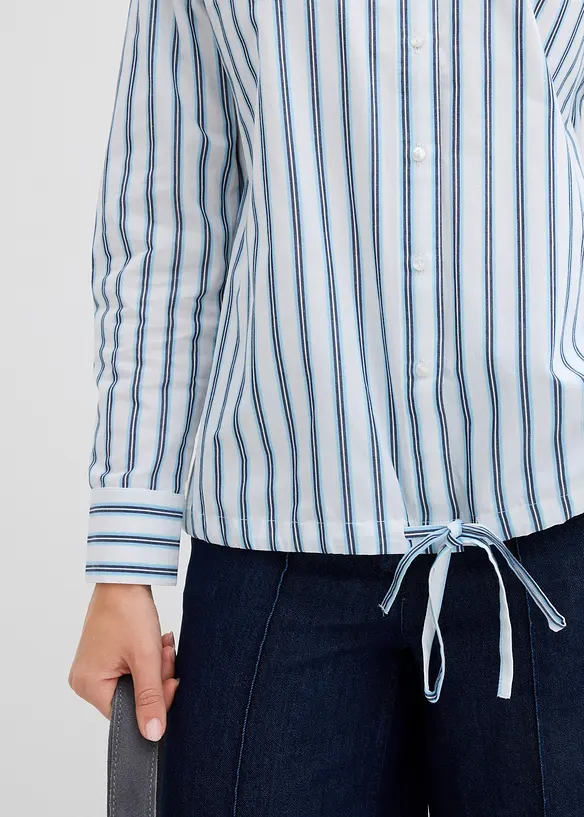 Oversized skjorte i 100% bomull, bonprix