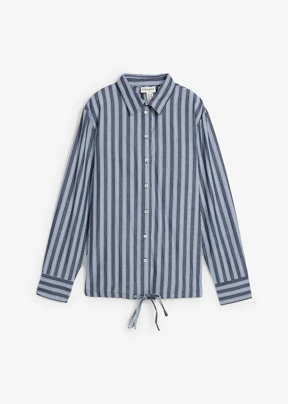 Oversized skjorte i 100% bomull, bonprix