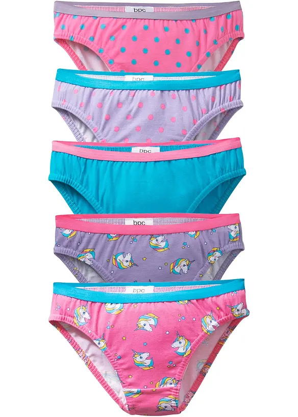 Truse med myk bomull (5-pack), bonprix