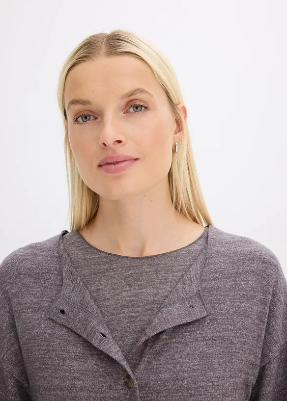 Finstrikket cardigan, bonprix