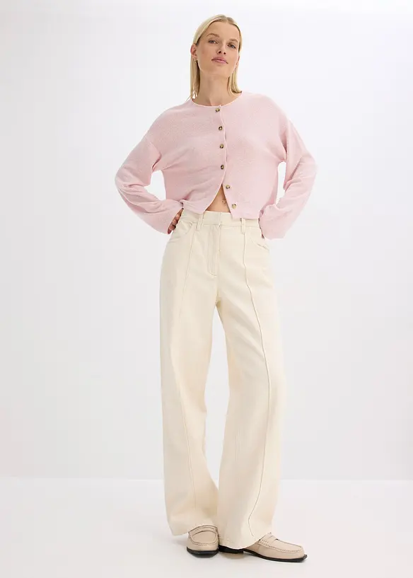 Finstrikket cardigan, bonprix