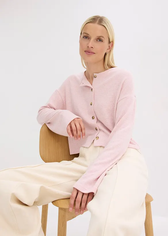 Finstrikket cardigan, bonprix