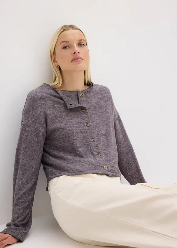 Finstrikket cardigan, bonprix