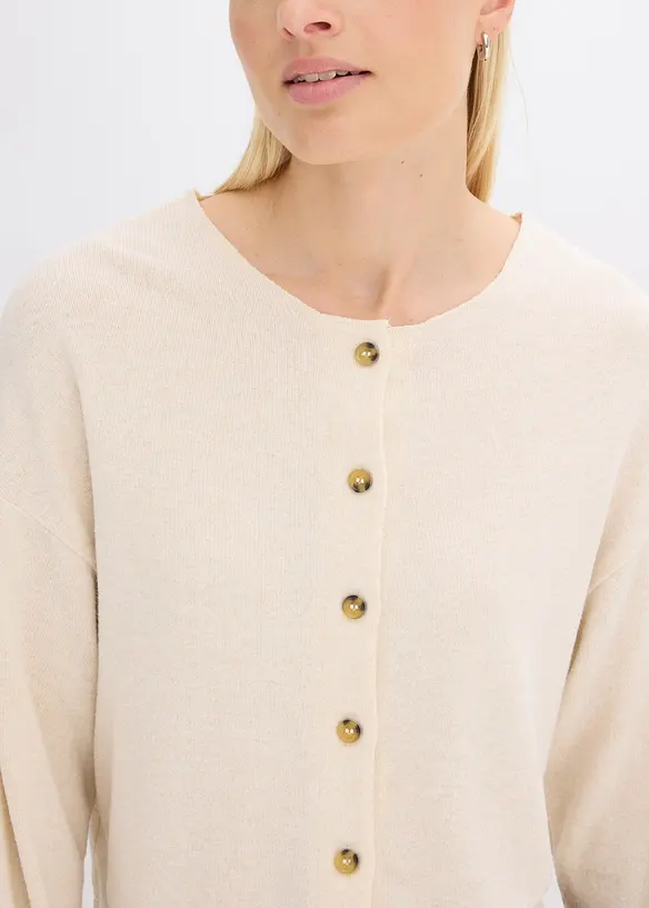 Finstrikket cardigan, bonprix