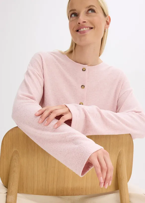 Finstrikket cardigan, bonprix