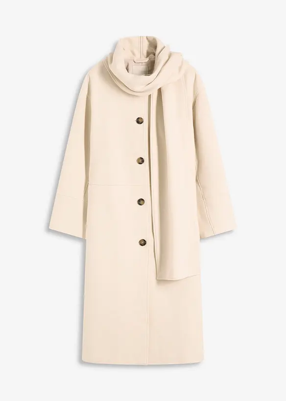 Oversized kåpe av myk viskosemiks, bonprix