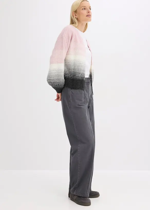 Grovstrikket cardigan, bonprix