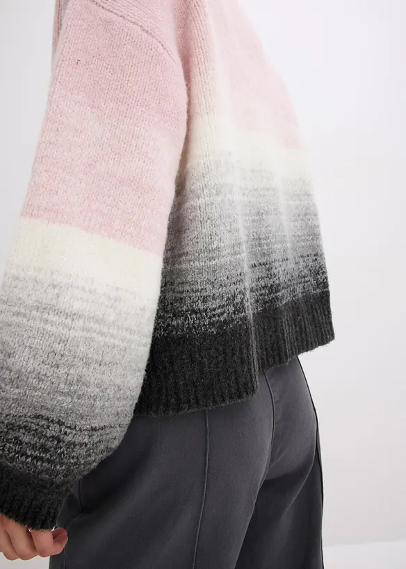 Grovstrikket cardigan, bonprix