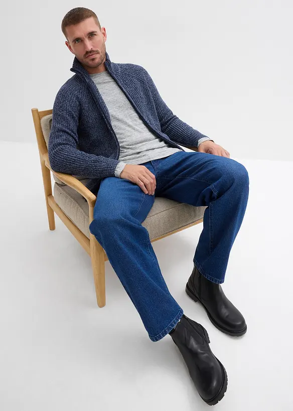 Loose Fit-jeans med stretch, Straight, bonprix
