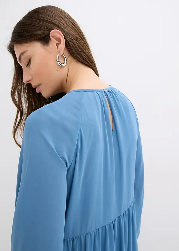 Maxikjole i chiffon, bonprix