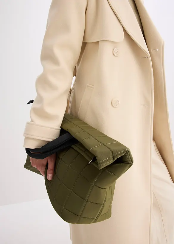 Trenchcoat i ullstil, bonprix