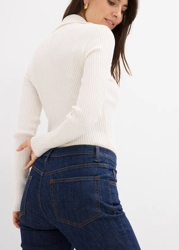 Flared-jeans Mid Waist, bonprix