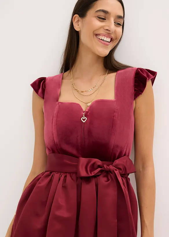Dirndl og forkle (2-delt sett), bonprix