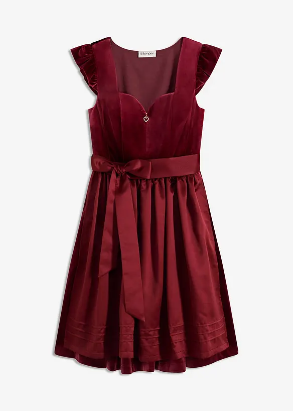 Dirndl og forkle (2-delt sett), bonprix