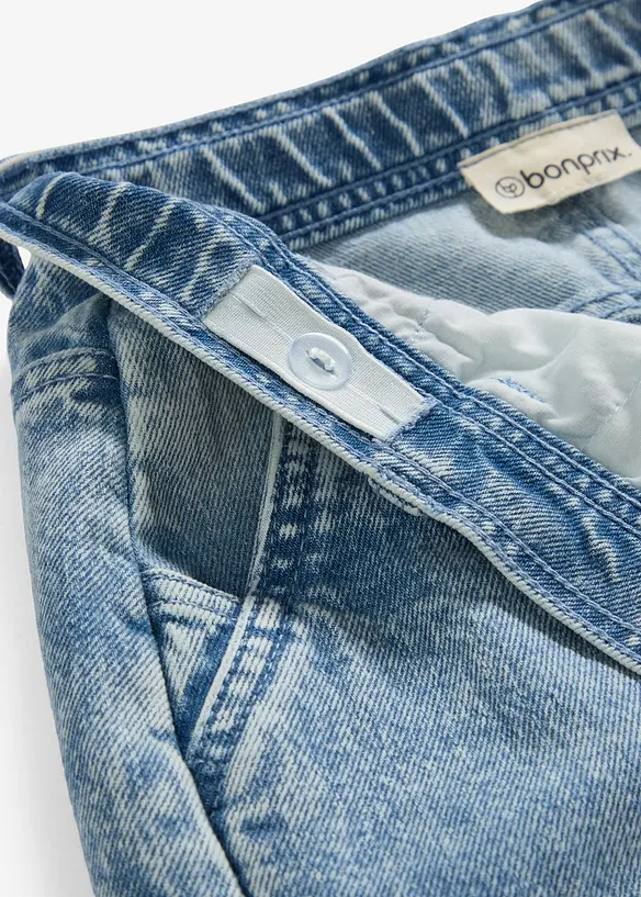 Vid cargo-jeans, Mid Waist, bonprix
