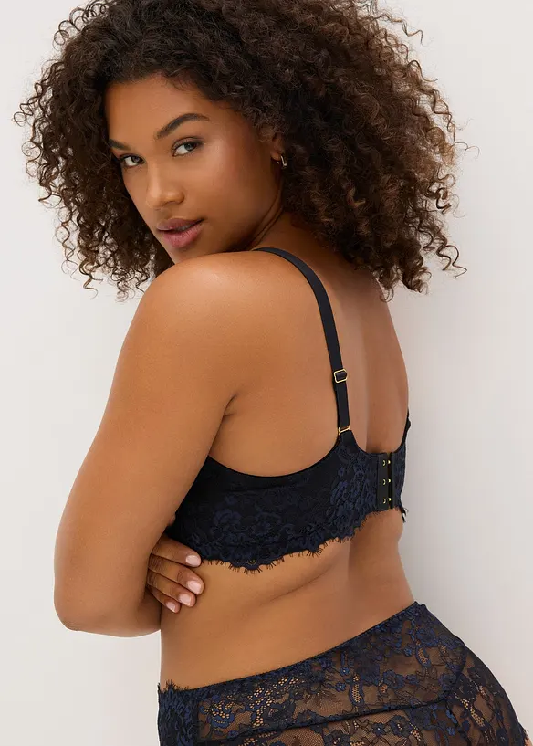 Minimizer-BH i nydelig blondemateriale, bonprix