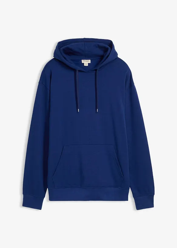 Hettegenser i 100% økologisk bomull, Loose Fit, bonprix