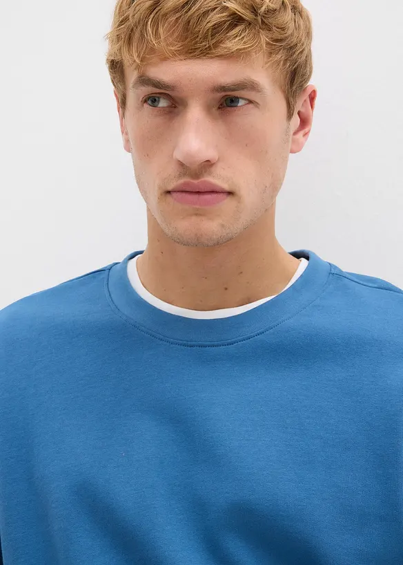 Oversized sweatshirt i 100% økologisk bomull, bonprix