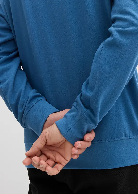 Oversized sweatshirt i 100% økologisk bomull, bonprix